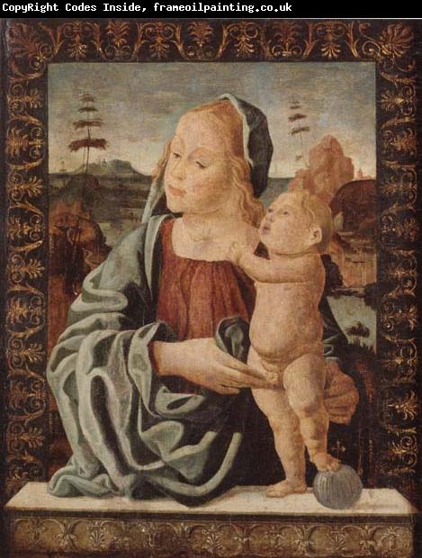 unknow artist The madonna and child