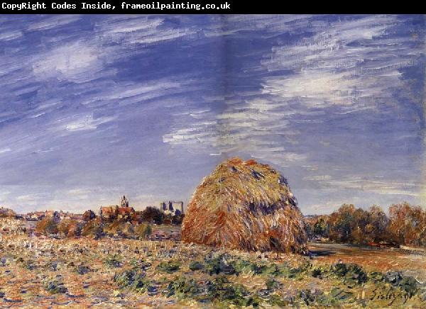 Alfred Sisley Meule sur les bords du Loing