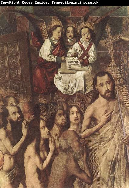 Bartolome Bermejo Christ Leading the Patriarchs to the Paradise (detail)