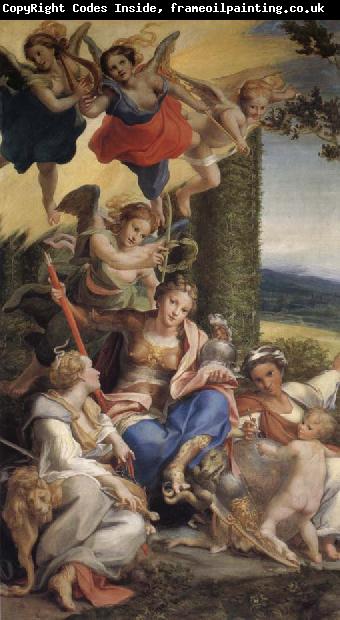 Correggio Allegory of Virtue