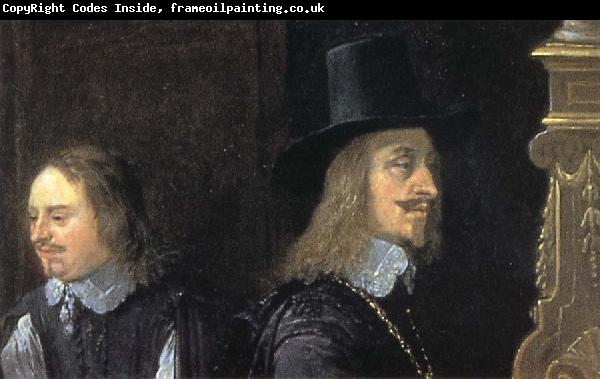 David Teniers Details of Archduke Leopold Wihelm's Galleries at Brussels