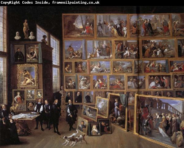 David Teniers Archduke Leopold Wihelm's Galleries at Brussels