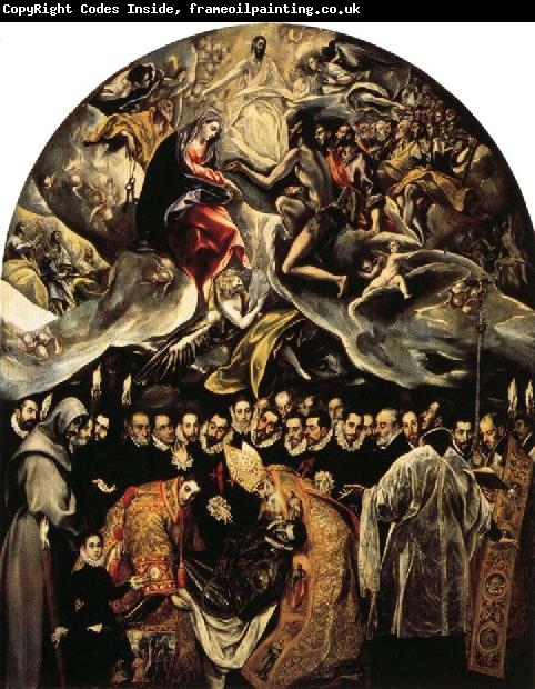 El Greco The Burial of Count of Orgaz