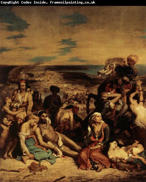 Eugene Delacroix The Massacer at Chios