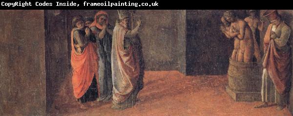 Fra Filippo Lippi St Nicholas Resurrects Three Murdered Youths