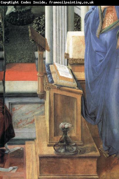 Fra Filippo Lippi Details of The Annuncication