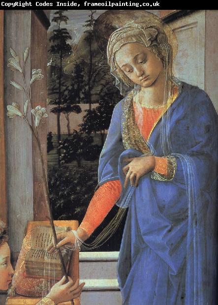 Fra Filippo Lippi Details of The Annunciation