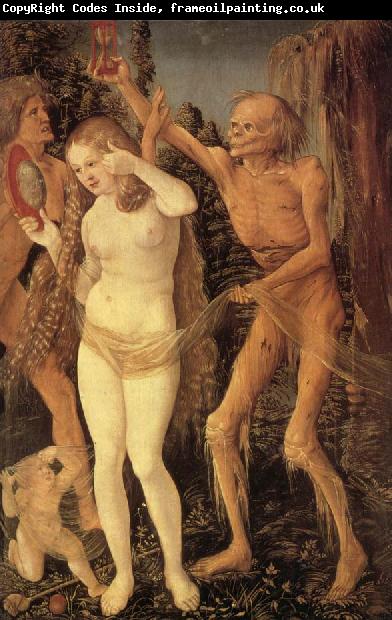 Hans Baldung Grien The Three Stages of Life,with Death