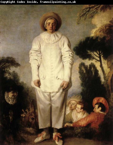 Jean-Antoine Watteau Gilles or Pierrot