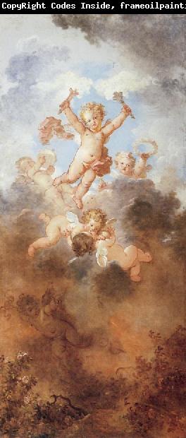 Jean-Honore Fragonard Love Triumphant