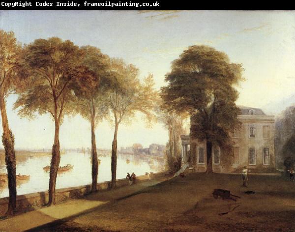 Joseph Mallord William Turner Mortlake terrace:early summer morning