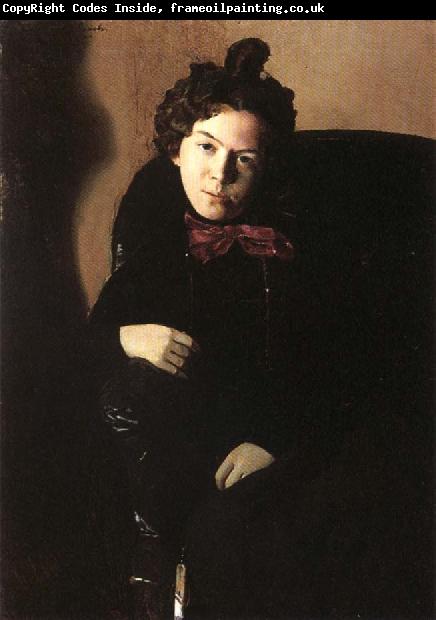 Konstantin Somov Portrait of the artist anna ostroumova