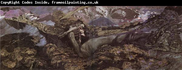 Mikhail Vrubel The Demon cast down