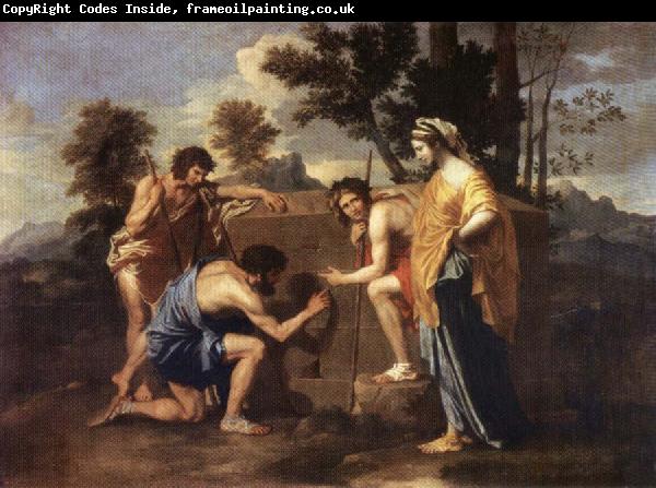 POUSSIN, Nicolas Et in Arcadia Ego