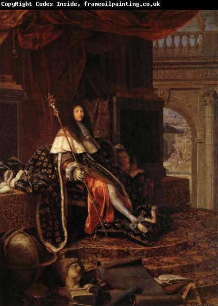 Testelin,Henri Louis XIV,protecteur de I'Academie Royale