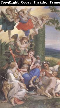 Correggio Allegory of the Virtues (mk05)