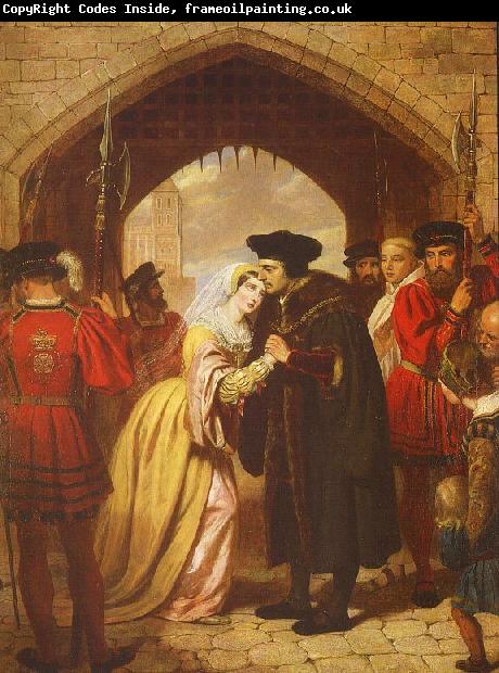 Edward Matthew Ward Sir Thomas More's Farewell to his Daughter