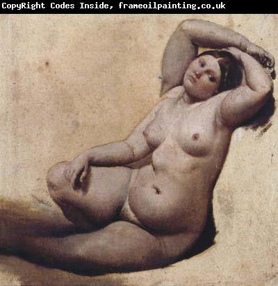 Jean Auguste Dominique Ingres Oil sketch for the Turkish Bath (mk04)