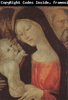 Neroccio di Bartolomeo The virgin and Child between John the Baptist and Anthony (mk05)