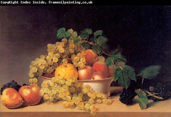 Peale, James Still Life with Fruit on a Tabletop