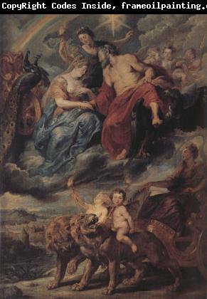 Peter Paul Rubens The Meeting of Marie de'Medici and Henry IV at Lyons (mk01)