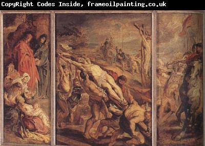 Peter Paul Rubens The Raising of the Cross (mk01)