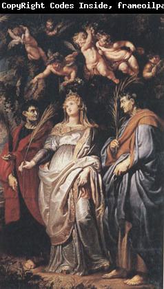 Peter Paul Rubens Saints Domitilla,Nereus and Achilleus (mk01)