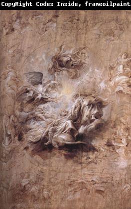 Peter Paul Rubens The Apotheosis of Fames I and Other Studies (mk01)