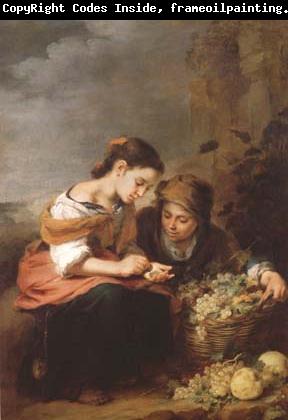 Bartolome Esteban Murillo The Little Fruit Seller (mk08)