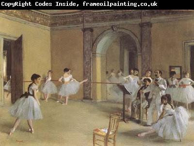 Edgar Degas Dance Class at the Opera (mk09)