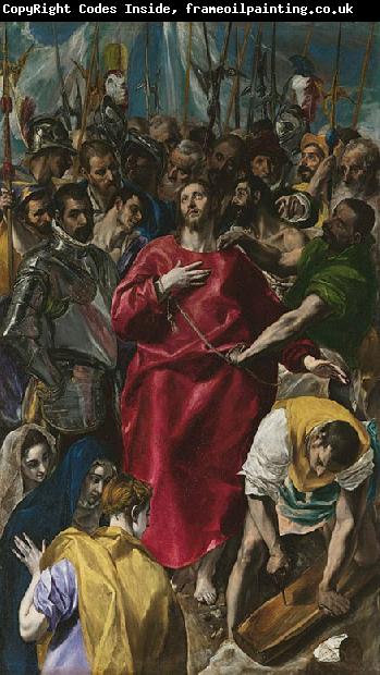 El Greco The Despoiling of Christ (mk08)