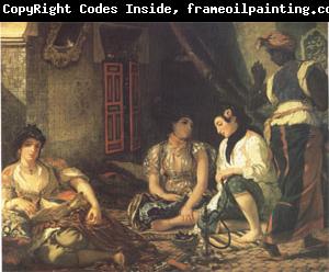 Eugene Delacroix Algerian Women in Their Appartments (mk05)