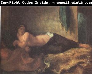 Eugene Delacroix Odalisque (mk05)