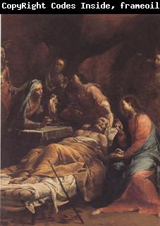 Giuseppe Maria Crespi The Death of St Joseph (san 05)