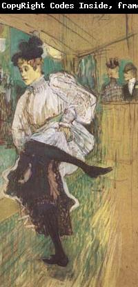 Henri de toulouse-lautrec Jane Avril Dancing (mk09)