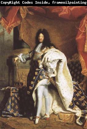 Hyacinthe Rigaud Portrait of Louis XIV (mk08)