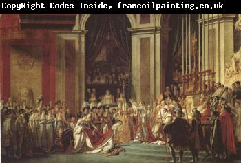 Jacques-Louis  David Consecration of the Emperor Napoleon (mk05)