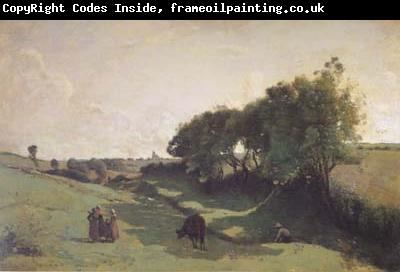 Jean Baptiste Camille  Corot Le vallon (mk11)