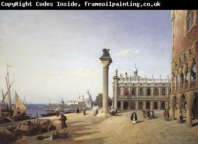 Jean Baptiste Camille  Corot Venise (mk11)