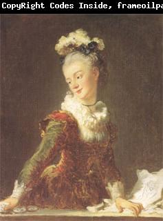 Jean Honore Fragonard Marie-Madeleine Guimard Dancer (mk05)