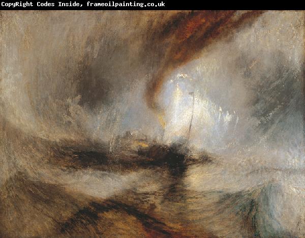 Joseph Mallord William Turner Snowstorm Boat at the Harbour Entrance (mk10)