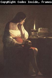 LA TOUR, Georges de The Magdalen with the Nightlight (mk05)