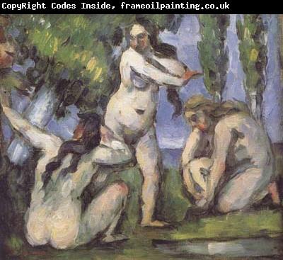 Paul Cezanne Three Bathers (mk06)