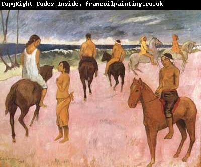 Paul Gauguin Riders on the Beach (mk07)