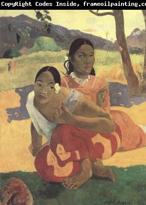 Paul Gauguin When will you Marry (Nafea faa ipoipo) (mk09)