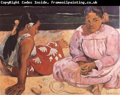 Paul Gauguin Tahitian Women (On the Beach) (mk09)