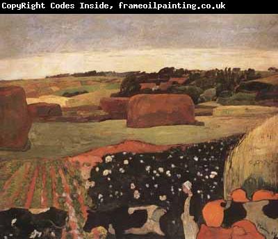 Paul Gauguin The Hayricks (mk07)