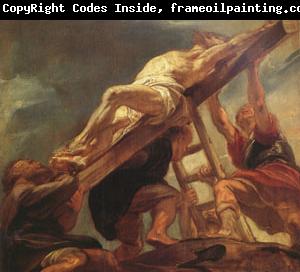 Peter Paul Rubens The Raising of the Cross (mk05)