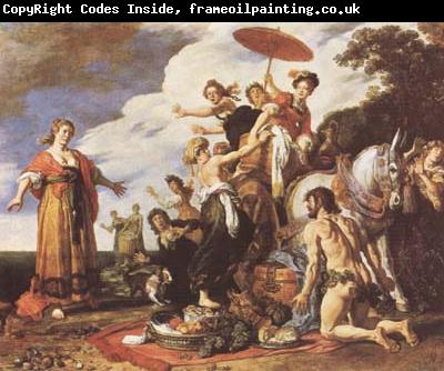 Peter Paul Rubens Odysseus and Nausicaa (mk08)