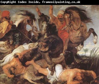 Peter Paul Rubens Hippopotamus and Crocodile Hunt (mk080